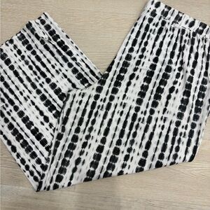 Black Shaboi Denim & Co Beach Pants